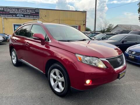 2011 Lexus RX 350 for sale at Virginia Auto Mall in Woodford VA