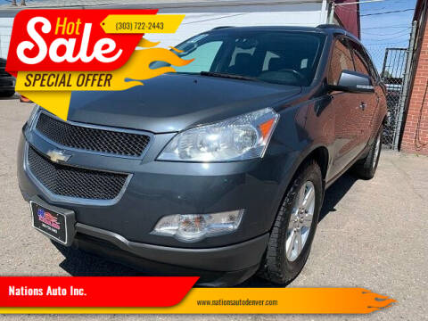 2011 Chevrolet Traverse for sale at Nations Auto Inc. in Denver CO