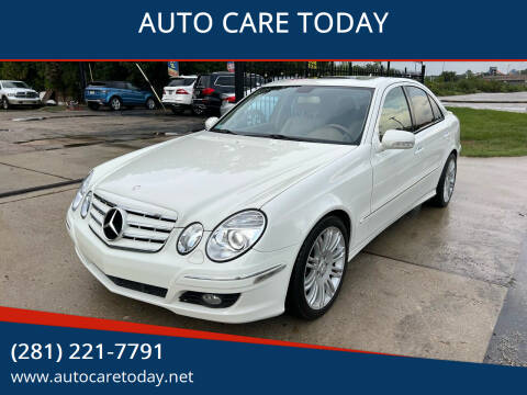 2007 Mercedes-Benz E-Class for sale at AUTO CARE TODAY in Spring TX