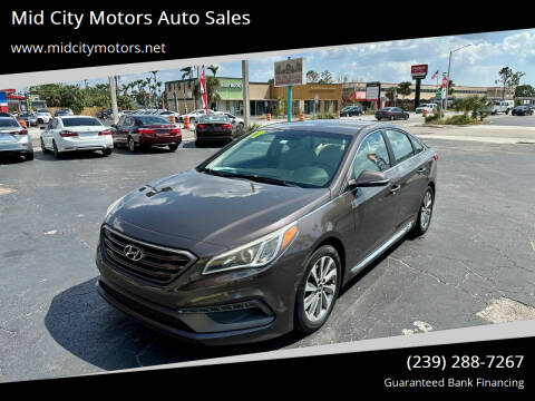 2017 Hyundai Sonata for sale at Mid City Motors Auto Sales in Fort Myers FL
