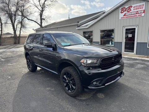 2017 Dodge Durango for sale at B & B Auto Sales in Brookings SD