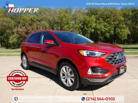 2022 Ford Edge for sale at HOPPER MOTORPLEX in Plano TX