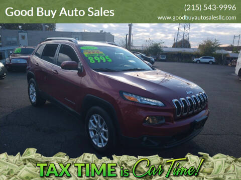 2014 Jeep Cherokee for sale at Good Buy Auto Sales in Philadelphia PA