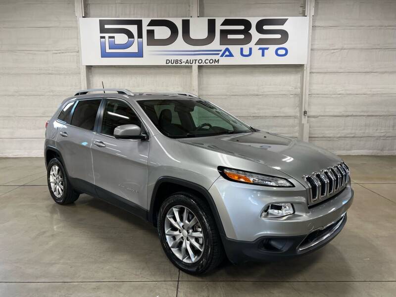 2018 Jeep Cherokee for sale at DUBS AUTO LLC in Clearfield UT