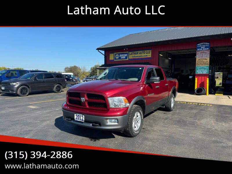 2012 RAM 1500 for sale at Latham Auto LLC in Ogdensburg NY