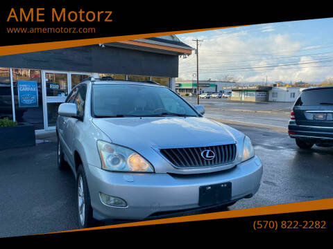 2008 Lexus RX 350 for sale at AME Motorz in Wilkes Barre PA