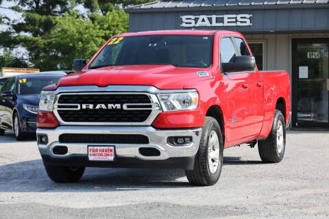 2022 RAM 1500 for sale at Will's Fair Haven Motors in Fair Haven VT
