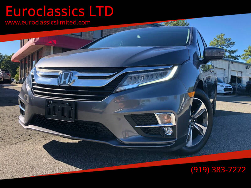 2018 Honda Odyssey for sale at Euroclassics LTD in Durham NC