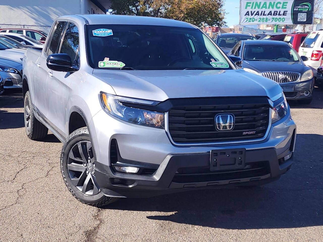 2021 Honda Ridgeline for sale at GO GREEN MOTORS in Lakewood, CO