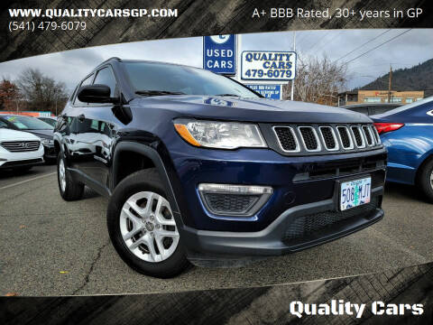 2018 Jeep Compass for sale at Quality Cars in Grants Pass OR