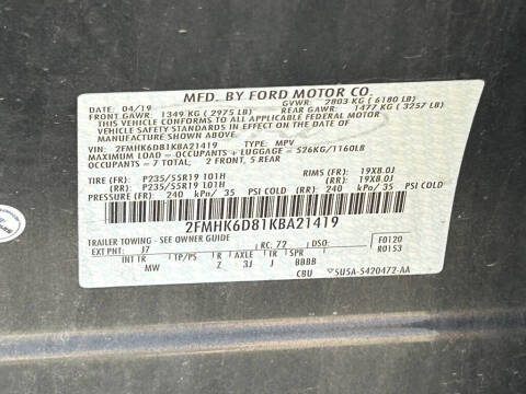 2019 Ford Flex Limited