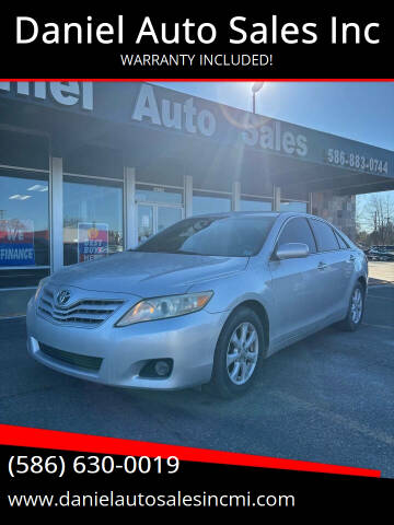 2011 Toyota Camry for sale at Daniel Auto Sales Inc in Clinton Township MI