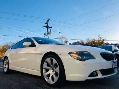 2007 BMW 6 Series for sale at Trimax Auto Group in Norfolk VA
