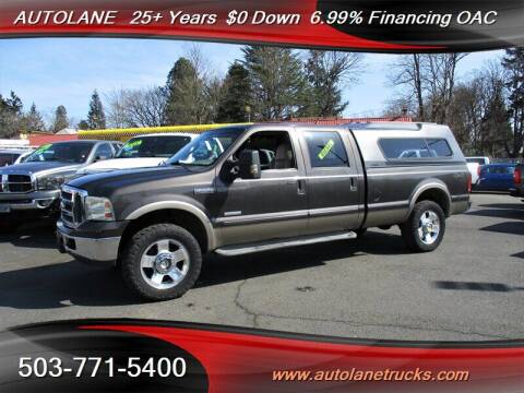 2007 Ford F-250 Super Duty for sale at AUTOLANE in Portland OR