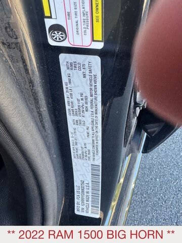 2022 RAM 1500