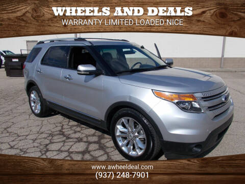 2012 Ford Explorer for sale at Wheels and Deals in New Lebanon OH