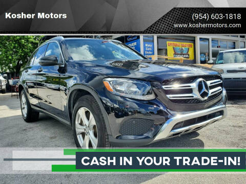 2017 Mercedes-Benz GLC for sale at Kosher Motors in Hollywood FL