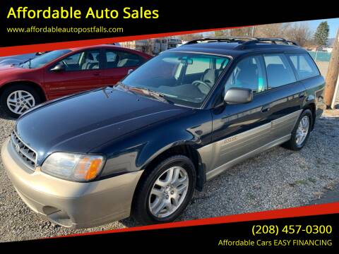 2002 Subaru Outback for sale at Affordable Auto Sales in Post Falls ID
