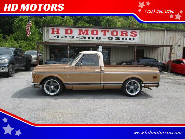 1969 Chevrolet C/K 10 Series for sale at HD MOTORS in Kingsport TN