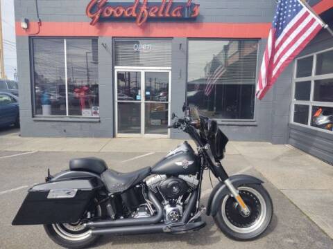 2010 Harley-Davidson FLSTFB for sale at Goodfella's  Motor Company in Tacoma WA
