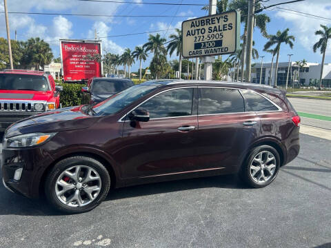 2016 Kia Sorento for sale at Aubrey's Auto Sales in Delray Beach FL