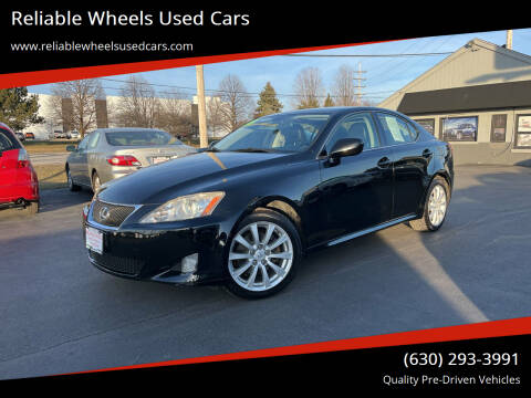 2008 Lexus IS 250 for sale at Reliable Wheels Used Cars in West Chicago IL