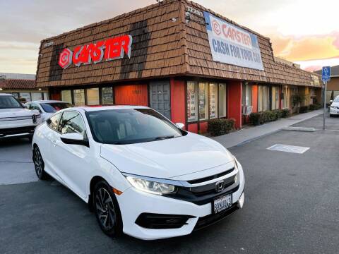 2017 Honda Civic for sale at CARSTER in Huntington Beach CA