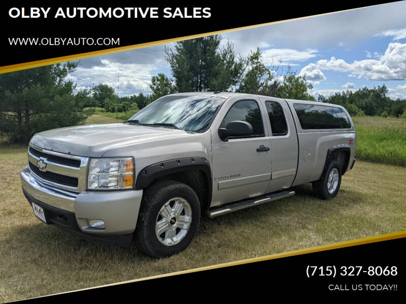 2008 Chevrolet Silverado 1500 for sale at OLBY AUTOMOTIVE SALES in Frederic WI