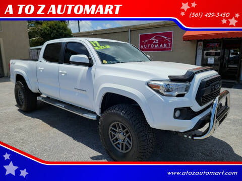 2017 Toyota Tacoma for sale at A TO Z  AUTOMART in West Palm Beach FL