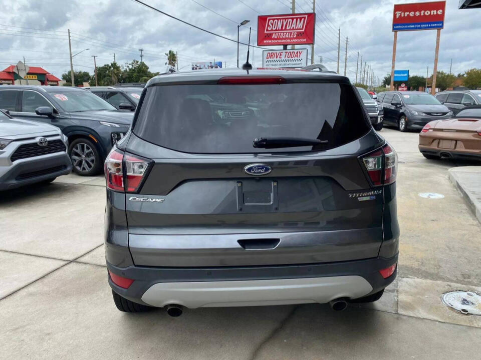 2017 Ford Escape for sale at Sonydam Auto Sales Orlando in Orlando, FL