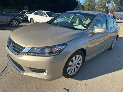 2013 Honda Accord for sale at Pinnacle Acceptance Corp. in Franklinton NC