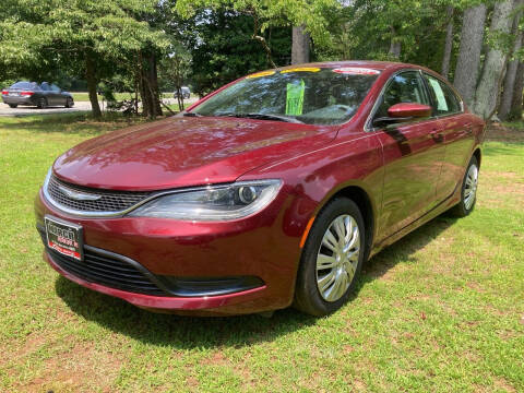 2016 Chrysler 200 for sale at March Motorcars in Lexington NC