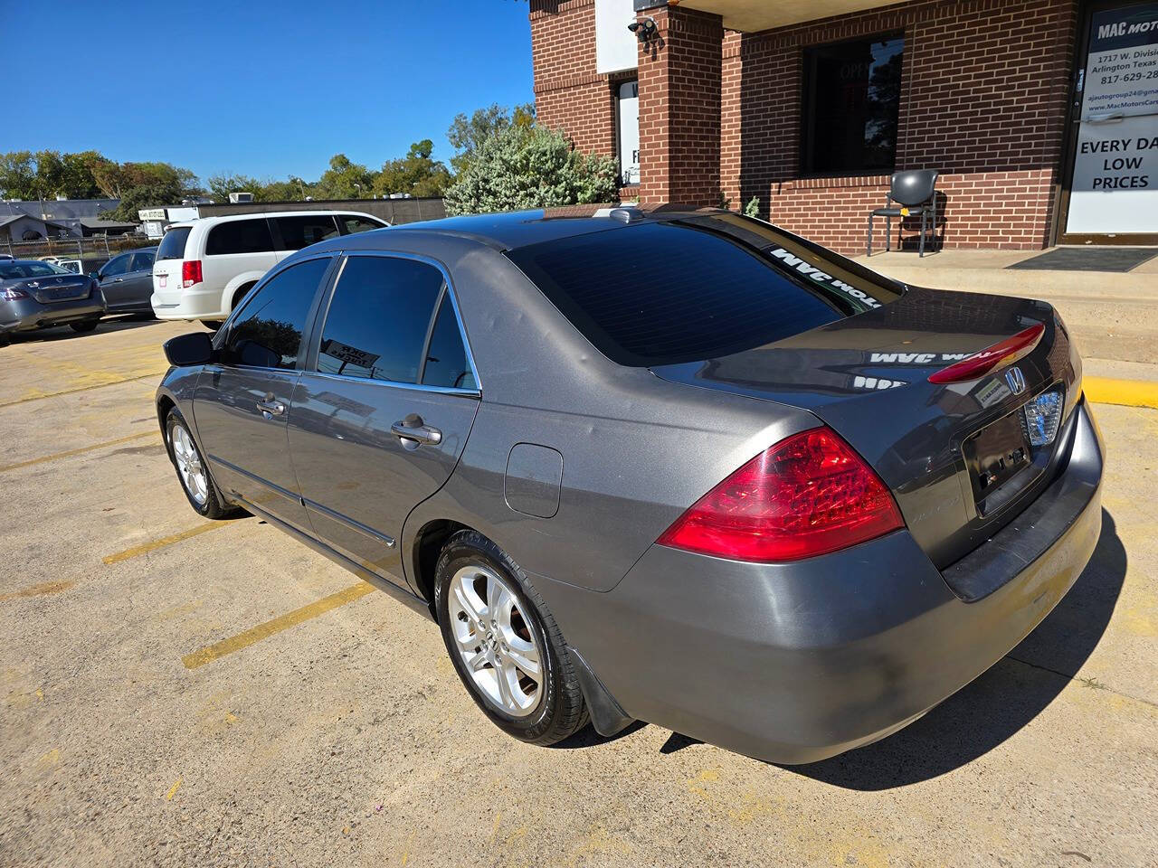 2006 Honda Accord for sale at Mac Motors in Arlington, TX