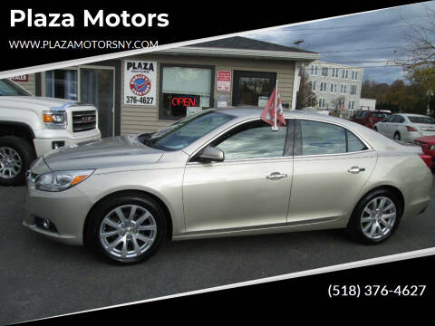 2015 Chevrolet Malibu for sale at Plaza Motors in Rensselaer NY