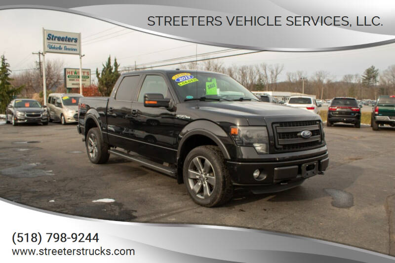 2013 Ford F-150 for sale at Streeters Vehicle Services,  LLC. in Queensbury NY