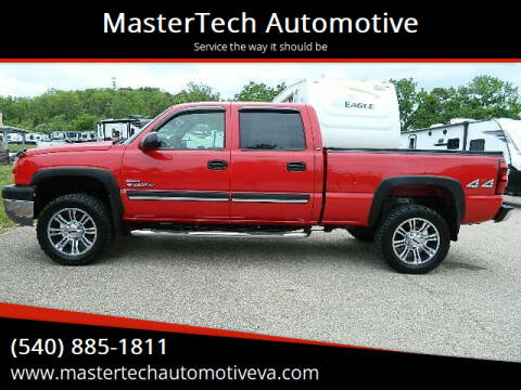 2005 Chevrolet Silverado 2500HD for sale at MasterTech Automotive in Staunton VA