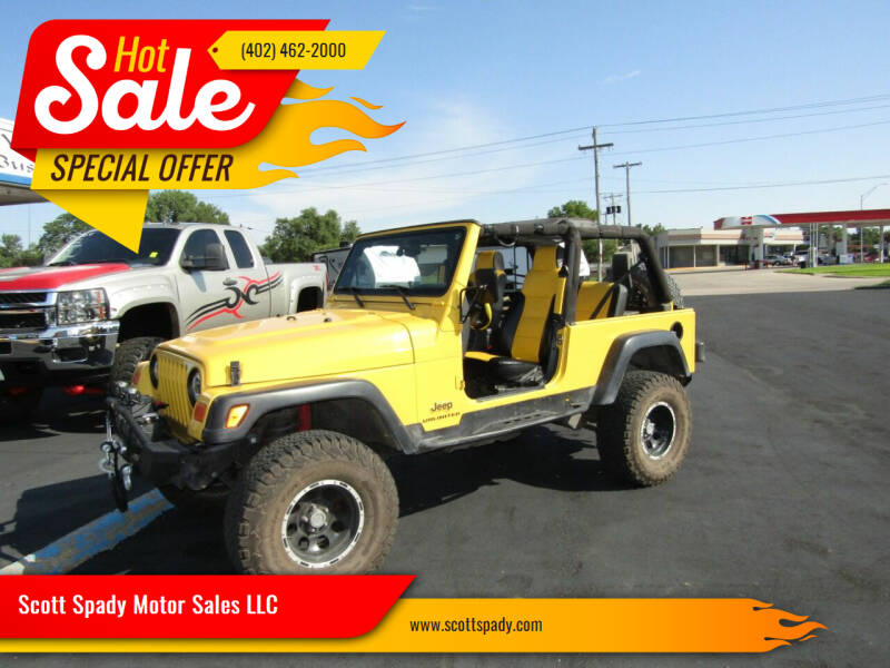 2004 Jeep Wrangler for sale at Scott Spady Motor Sales LLC in Hastings NE