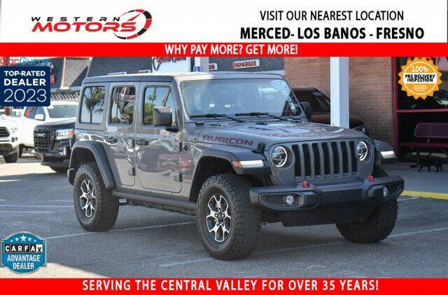 2021 Jeep Wrangler Unlimited for sale at Western Motors Los Banos in Los Banos CA