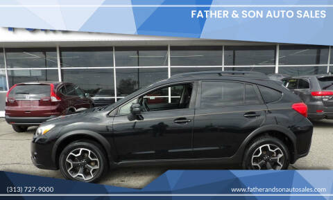 2015 Subaru XV Crosstrek for sale at Father & Son Auto Sales in Dearborn MI