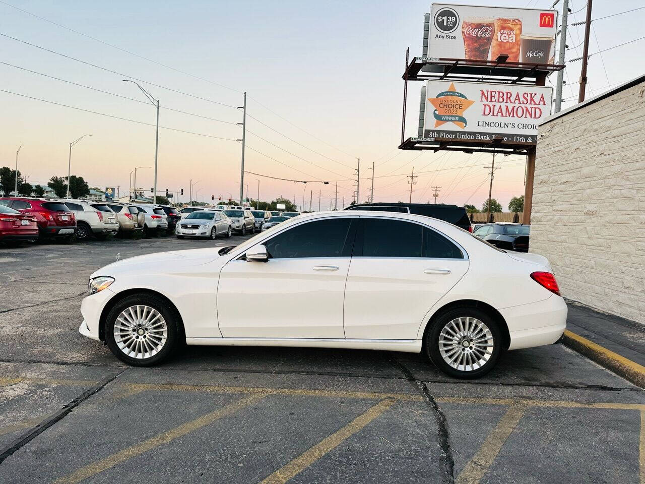 2016 Mercedes-Benz C-Class for sale at Atlas Auto Sales LLC in Lincoln, NE