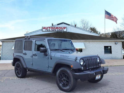 2015 Jeep Wrangler Unlimited for sale at AUTOGROUP INC in Manassas VA