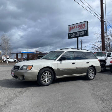 2004 Subaru Outback for sale at Hayden Cars in Coeur D Alene ID