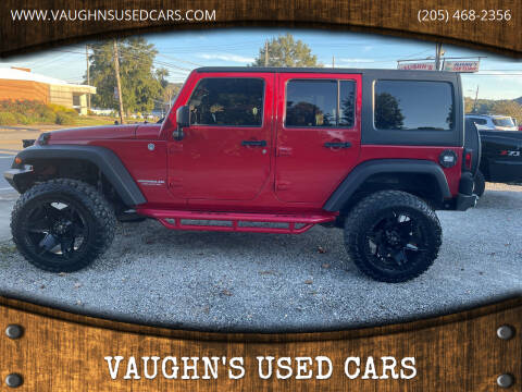 2011 Jeep Wrangler Unlimited for sale at VAUGHN'S USED CARS in Guin AL