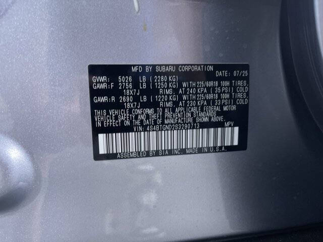 2025 Subaru Outback Limited XT