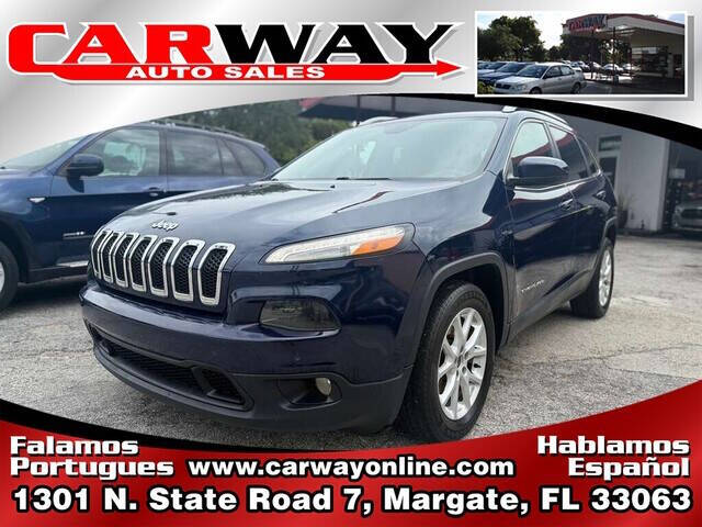 Dk. Blue 2016 Jeep Cherokee Latitude Latitude 4dr SUV 1