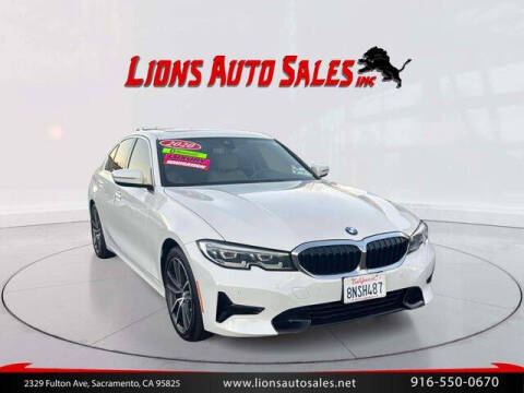 2020 BMW 3 Series for sale at LIONS AUTO SALES in Sacramento CA