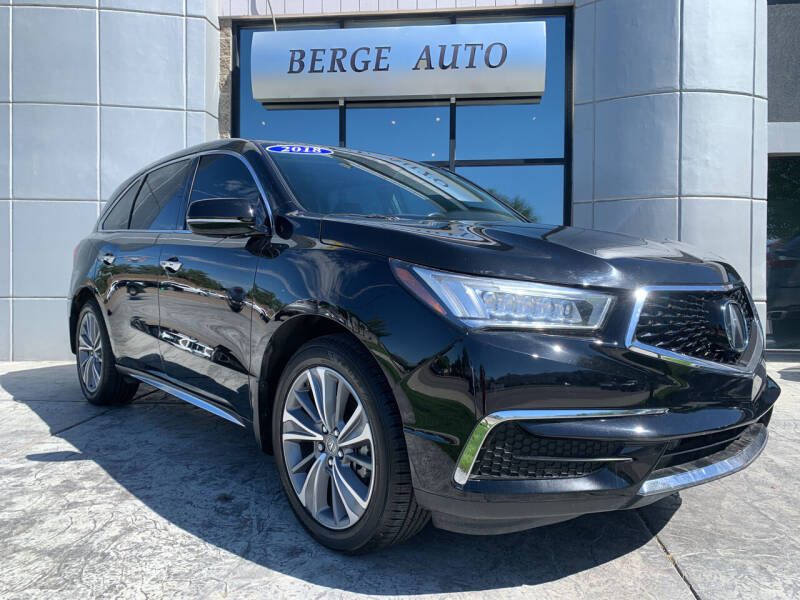 2018 Acura MDX for sale at Berge Auto in Orem UT