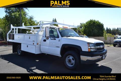 2003 Chevrolet Silverado 3500 for sale at Palms Auto Sales in Citrus Heights CA