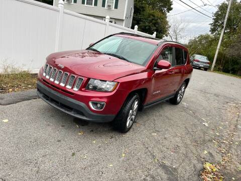 2016 Jeep Compass for sale at MOTORS EAST in Cumberland RI