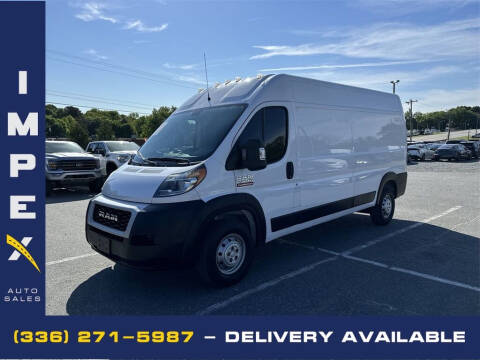 2021 RAM ProMaster for sale at Impex Auto Sales in Greensboro NC